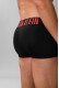 Calvin Klein ανδρικά boxers (microfiber) 3pack μαύρα με διαφορετικό χρώμα στα γράμματα, 88%reprocessed polyeser 12%elastan 000NB3608A-3YN