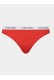 Calvin Klein γυναiκείο 3pack thong βαμβακερά,κανονική γραμμή 90%cotton 10%elastane  000QD5145E-MMV