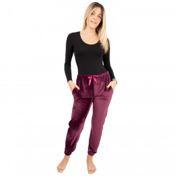Calzedoro γυναικείο παντελόνι πυτζάμας βελουτέ 002-PANTS