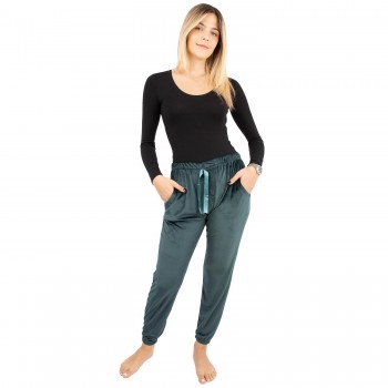Calzedoro γυναικείο παντελόνι πυτζάμας βελουτέ 003-PANTS