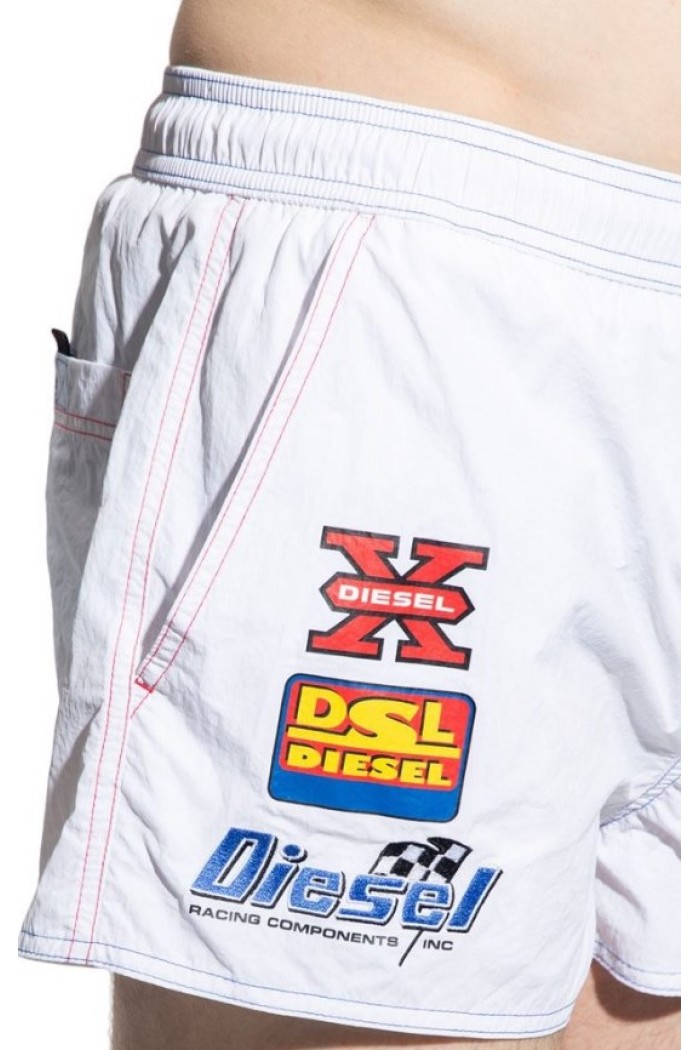 Diesel ανδρικό μαγιό short, κανονική γραμμή 100%polyester 00SXLI-0QEAM-100