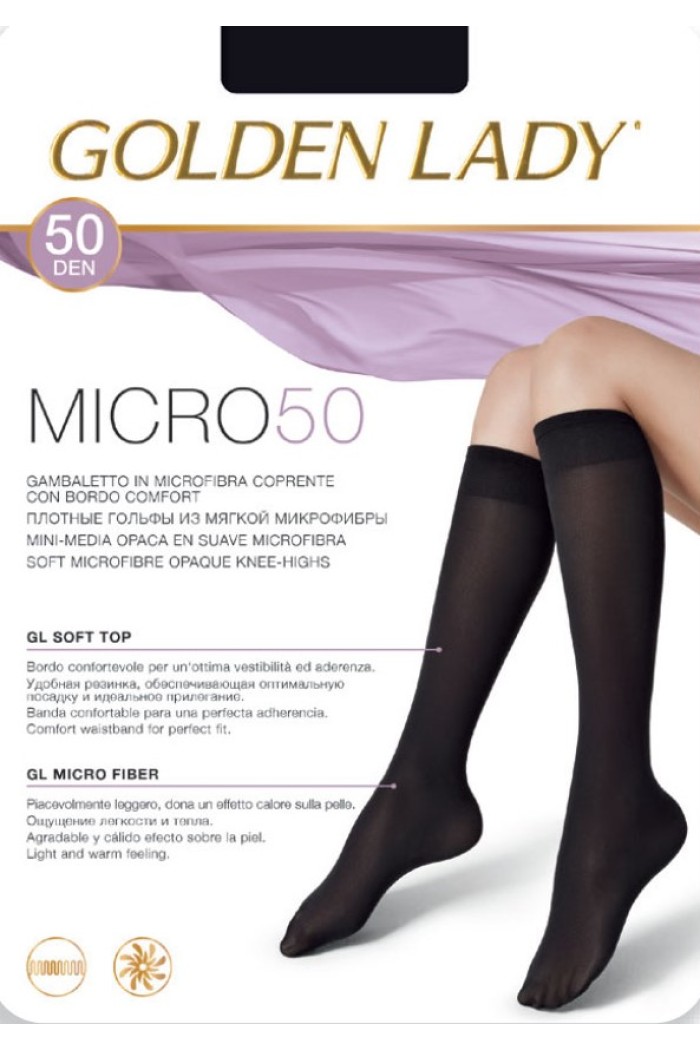 Golden lady γυναικείο τρουακάρ micro-fiber 50den 110K-NERO