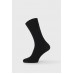 Pro thermal ανδρική κάλτσα βαμβακερή ψηλή 90% βαμβάκι 14606-BLACK