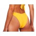 Blu4u γυναικείο μαγιό bottom brazil ψηλόμεσο σε φλούο κίτρινο χρώμα 2036571-31