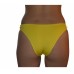 Blu4u γυναικείο μαγιό bottom κανονικό χωρίς ραφές σε κίτρινο χρώμα,κανονική γραμμή,100%polyester 2036580-08