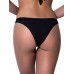 Blu4u γυναικείο μαγιό bottom brazil σε μαύρο χρώμα,κανονική γραμμή,100%polyester 2136580-02