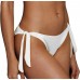 Blu4u γυναικείο μαγιό bottom brazil με δέσιμο στο πλάι σε άσπρο χρώμα,κανονική γραμμή,100%polyester 2136586-01