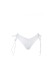 Bluepoint γυναικείο μαγιό bottom string λευκό με σούρα στο πλάι ,κανονική γραμμή,100%polyester 22065093-01