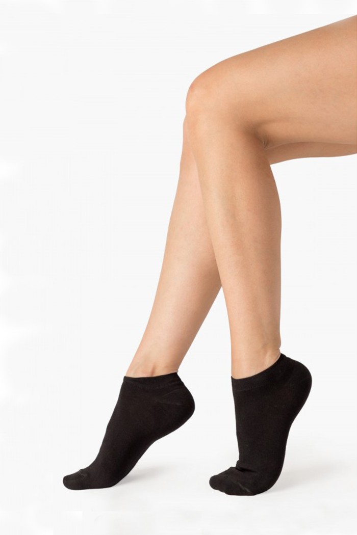 Calzedoro γυναικεία σοσόνια bamboo σε μαύρο χρώμα (3 τμχ) 222-BLACK