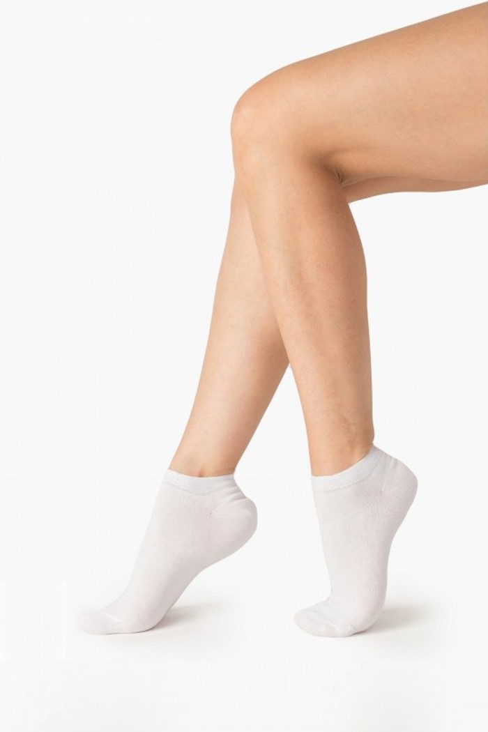 Calzedoro γυναικεία σοσόνια bamboo σε λευκό χρώμα (3 τμχ) 222-WHITE