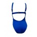 Bluepoint γυναικείο μαγιό ολόσωμο με σχέδιο στο πλάι σε μπλε ρουά χρώμα 23058089-14