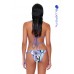 Bluepoint γυναικείο μαγιό bottom brazilian, πολύχρωμο με σχέδιο! Λεπτό μωβ κορδόνι ποθ δένει στο πλάι 24065029-09