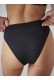 Blu4u γυναικείο μαγιό (κάτω μέρος)ψηλόμεσο κανονικό χωρίς ραφές σε μαύρο χρώμα 24365084-02
