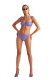 Blu4u γυναικείο μαγιό (πάνω μέρος)strapless B cup, σε μωβ χρώμα με σχέδια. Αφαιρούμενη τιράντα με αυξομείωση και κούμπωμα στην πλάτη  24366154-11