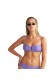 Blu4u γυναικείο μαγιό (πάνω μέρος)strapless B cup, σε μωβ χρώμα με σχέδια. Αφαιρούμενη τιράντα με αυξομείωση και κούμπωμα στην πλάτη  24366154-11