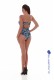 Bluepoint γυναικείο μαγιό ολόσωμο D cup. Σε strapless κόψιμο. Αποσπώμενη και ρυθμιζόμενη τιράντα που δένει πίσω απο τον λαιμό 25058043D-25