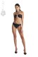Blu4u γυναικείο μαγιό (επάνω μέρος) strapless B cup. Σε μαύρο χρώμα με πουά άσπρο σχέδιο, μονή επένδυση στο στήθος με αφαιρούμενα pads 25366272-02
