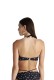Blu4u γυναικείο μαγιό (επάνω μέρος) strapless B cup. Σε μαύρο χρώμα με πουά άσπρο σχέδιο, μονή επένδυση στο στήθος με αφαιρούμενα pads 25366272-02