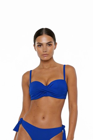 Bluepoint γυναικείο μαγιό (επάνω μέρος) strapless D cup! Με μπανέλα, ρυθμιζόμενη και αποσπώμενη τιράντα. Κούμπωμα στο πίσω μέρος 26066093D-14