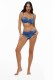Bluepoint γυναικείο μαγιό επάνω μέρος strapless D cup σε μπλε χρώμα με lurex ύφασμα! Με μπανέλα, ρυθμιζόμενη και αποσπώμενη τιράντα. 26066112D-14