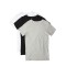Tommy Hilfiger ανδρικό φανελάκι λαιμόκοψη 3pack (λευκό-γκρι-μαύρο) 2S87905187 004