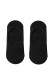 Calzedoro unisex σοσόνι suba (1pair) σε μαυρό χρώμα με σιλικόνη στο πίσω μέρος 3230-BLACK