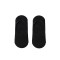 Calzedoro unisex σοσόνι suba (1pair) σε μαυρό χρώμα με σιλικόνη στο πίσω μέρος 3230-BLACK