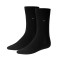 Tommy Hilfiger ανδρική βαμβακερή κάλτσα 2pack black 371111 200