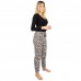 Calzedoro γυναικείο παντελόνι πυτζάμας φλις,κανονική γραμμή,100% polyester 400-PANTS