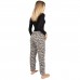 Calzedoro γυναικείο παντελόνι πυτζάμας φλις,κανονική γραμμή,100% polyester 400-PANTS
