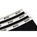 Boss ανδρικά βαμβακερά μποξεράκια 3pack σε μαύρο χρώμα με λευκό λάστιχο 50475274-994