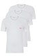 Hugo ανδρικά βαμβακερά 3pack t-shirts λευκά 50493972-100