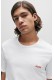 Hugo ανδρικά βαμβακερά 3pack t-shirts λευκά 50493972-100