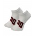 Hugo ανδρικές κάλτσες 2pack σοσόνι σε μαύρο και σε λευκό χρώμα 50514116-401