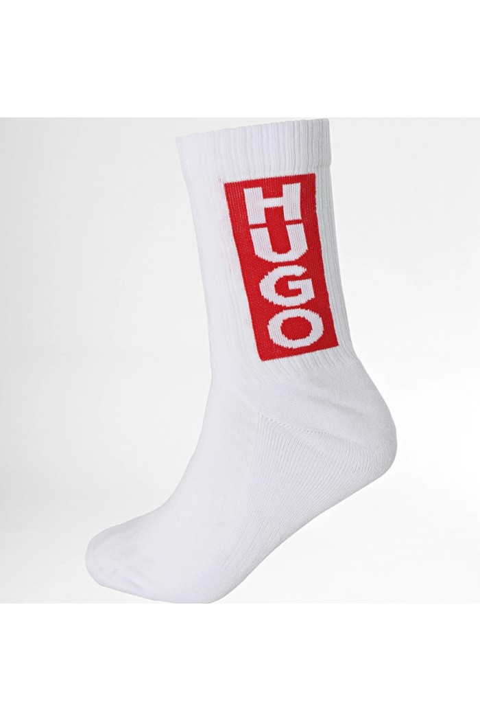 Hugo ανδρικές κάλτσες 3pack σε τρία διαφορετικά χρώματα με σχέδιο 50521068-960