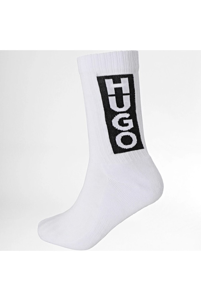 Hugo ανδρικές κάλτσες 3pack σε τρία διαφορετικά χρώματα με σχέδιο 50521068-960