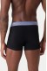 Boss ανδρικά boxers 5pack σε μαύρο χρώμα με διαφορετικά χρώμα στο λάστιχο, 95%cotton 5%elastane 50531660-960