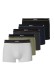 Boss ανδρικά boxers 5pack σε πέντε διαφορετικά χρώματα με μαύρο λάστιχο, κανονική γραμμή 95%cotton 5%elastane 50531660-981