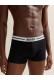 Boss ανδρικά boxers 3pack σε μαύρο χρώμα, κανονική γραμμή 95%cotton 5%elastane (organic cotton) 50531694-981