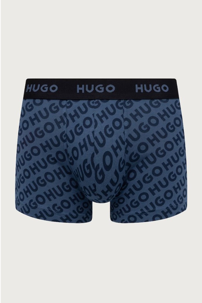 Hugo ανδρικά βαμβακερά 3pack boxers,κανονική γραμμή,95%cotton 5%elastane 50532550-466