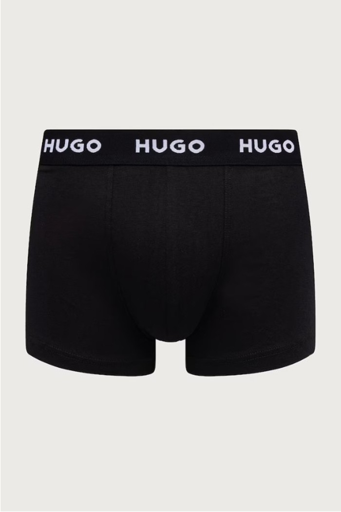 Hugo ανδρικά βαμβακερά 3pack boxers σε τρία διαφορετικά σχέδια και χρώματα 50532550-606