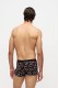 Hugo ανδρικά βαμβακερά 3pack boxers σε τρία διαφορετικά σχέδια, σε κόκκινο και μαύρο χρώμα 50532550-649