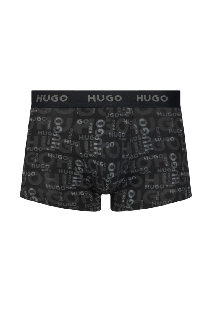 Hugo ανδρικά βαμβακερά 3pack boxers σε τρία διαφορετικά χρώματα, κανονική γραμμή 95%cotton 5%elastane 50532550-967
