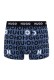 Hugo ανδρικά βαμβακερά 3pack boxers σε μαύρο και μπλε χρώμα 50532550-976