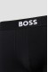 Boss ανδρικά boxers 3pack σε μαύρο χρώμα με μαύρο λάστιχο, κανονική γραμμή 95%cotton 5%elastane (organic cotton) 50544263-001
