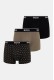 Boss ανδρικά boxers 3pack σε τρία διαφορετικά χρώματα, κανονική γραμμή 95%cotton 5%elastane 50554443-246