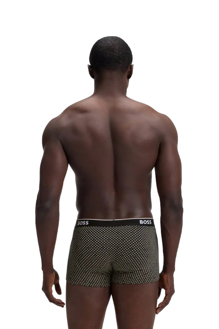 Boss ανδρικά boxers 3pack σε τρία διαφορετικά σχέδια, κανονική γραμμή 95%cotton 5%elastane 50554443-262