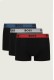 Boss ανδρικά boxers 3pack σε μαύρο χρώμα με διαφορερικό λάστιχο 95%cotton 5%elastane 50554693-005