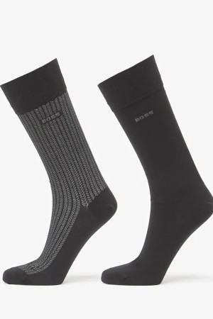 Boss ανδρικές ψηλές κάλτσες (2pack) σε δύο διαφορετικά σχέδια 50568276-001