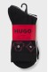 Hugo ανδρικές κάλτσες 3pack σε λευκό και μαύρο χρώμα σε τρία διαφορετικά σχέδια 50569351-960